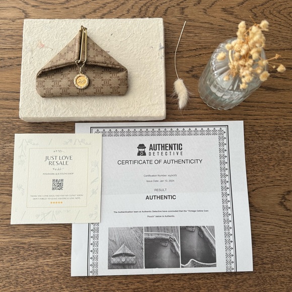 CELINE Macadam Coin Pouch - Picture 7 of 8